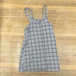 Black and White Checkered Dress